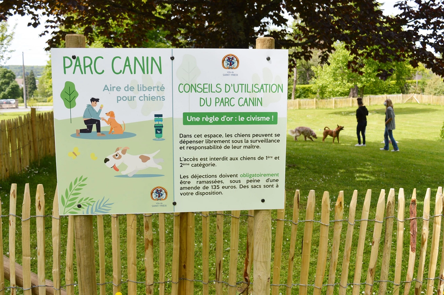 Image média: 🐾 Parc à chiens.