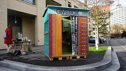 Image média: 💡 Installation d’une givebox ou boîte à dons dans le quartier des rives de Meurthe