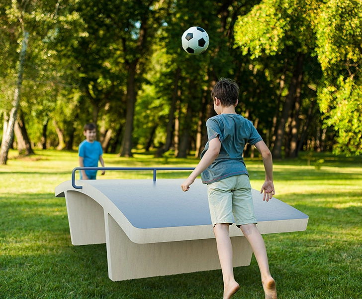 Image média: Installation d'une table multisports