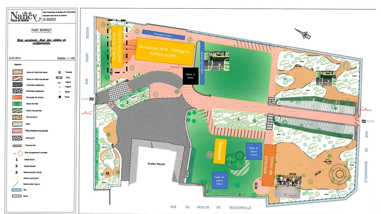 Image média: Le parc Bonnet à Boudonville : nouveaux jeux pour les grands &amp; petits 
