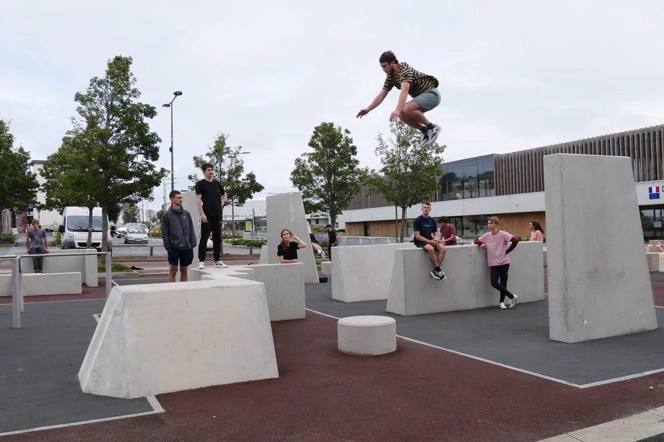 Image média: Une infrastructure pour la pratique du Parkour à Nancy