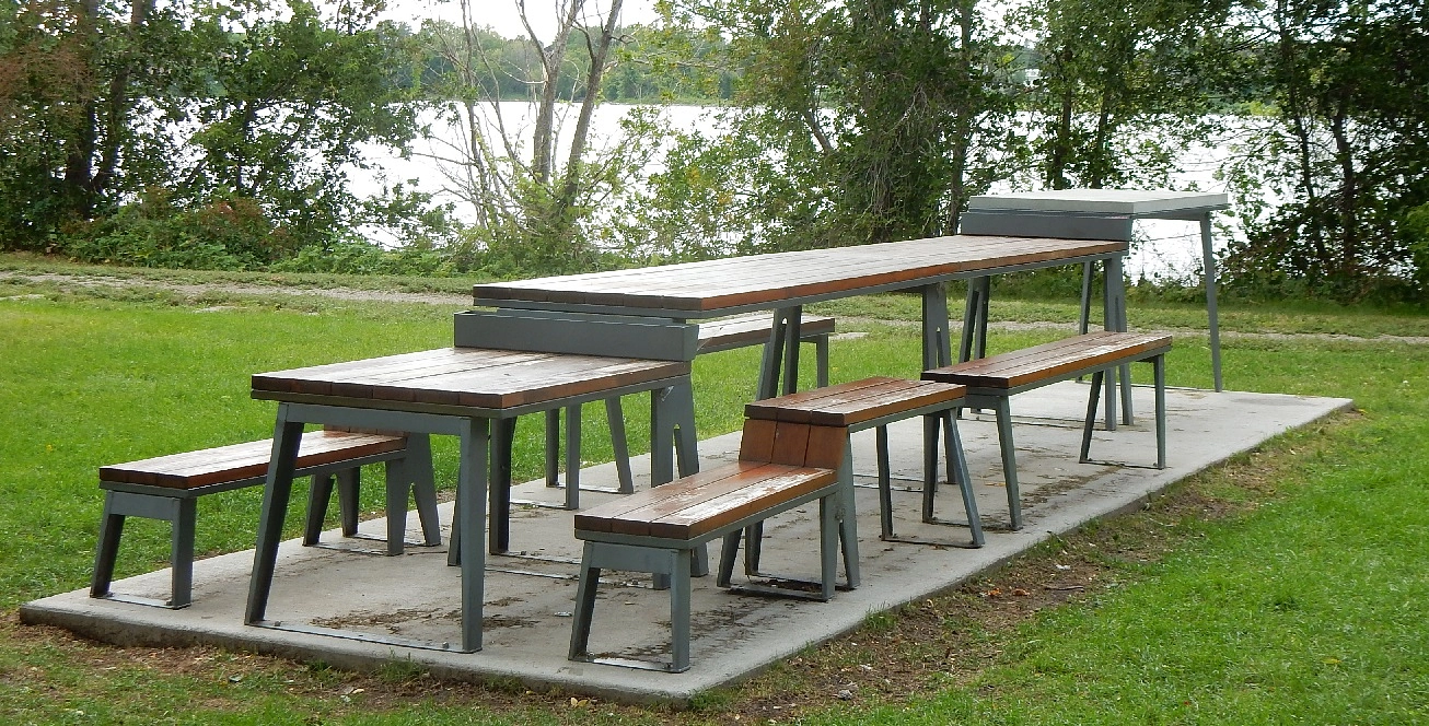 Image média: Tables de pique nique