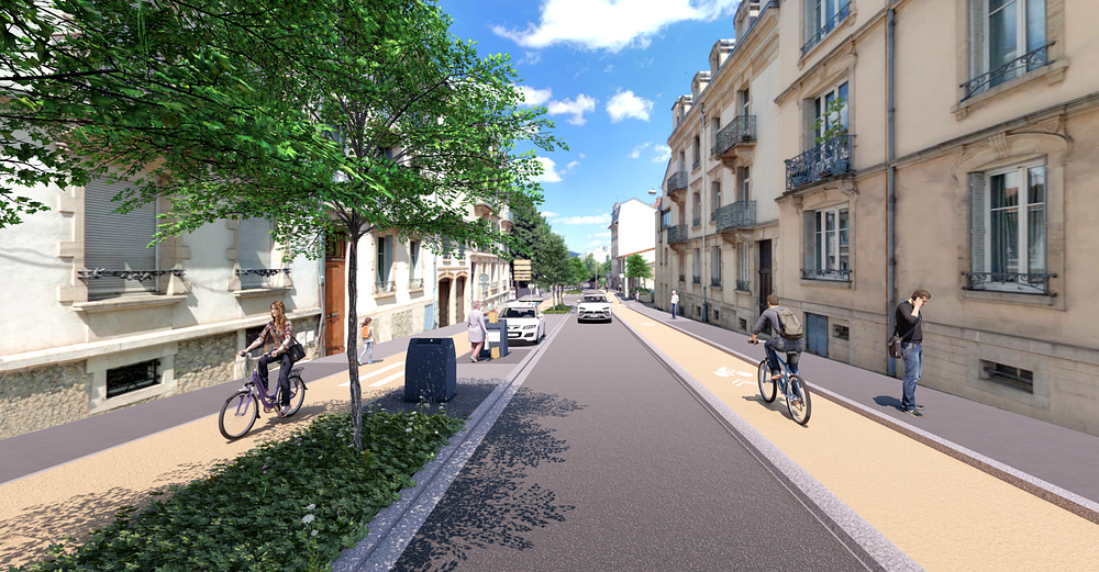Image média: Projet de requalification de la rue de Verdun