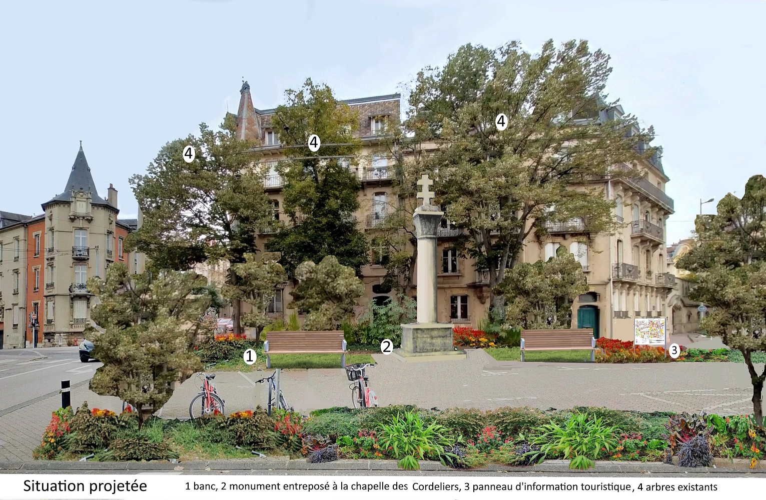 Image média: Amélioration de la place de la Commanderie