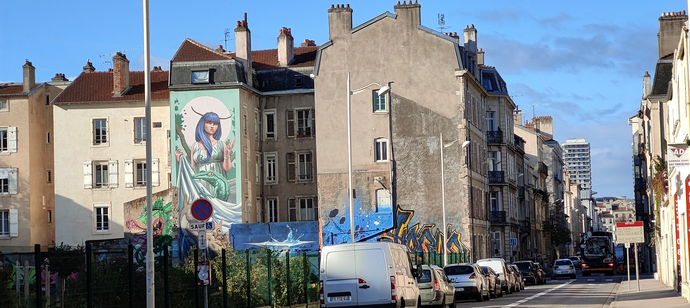 Image média: Oeuvre de Street Art lycée Loritz