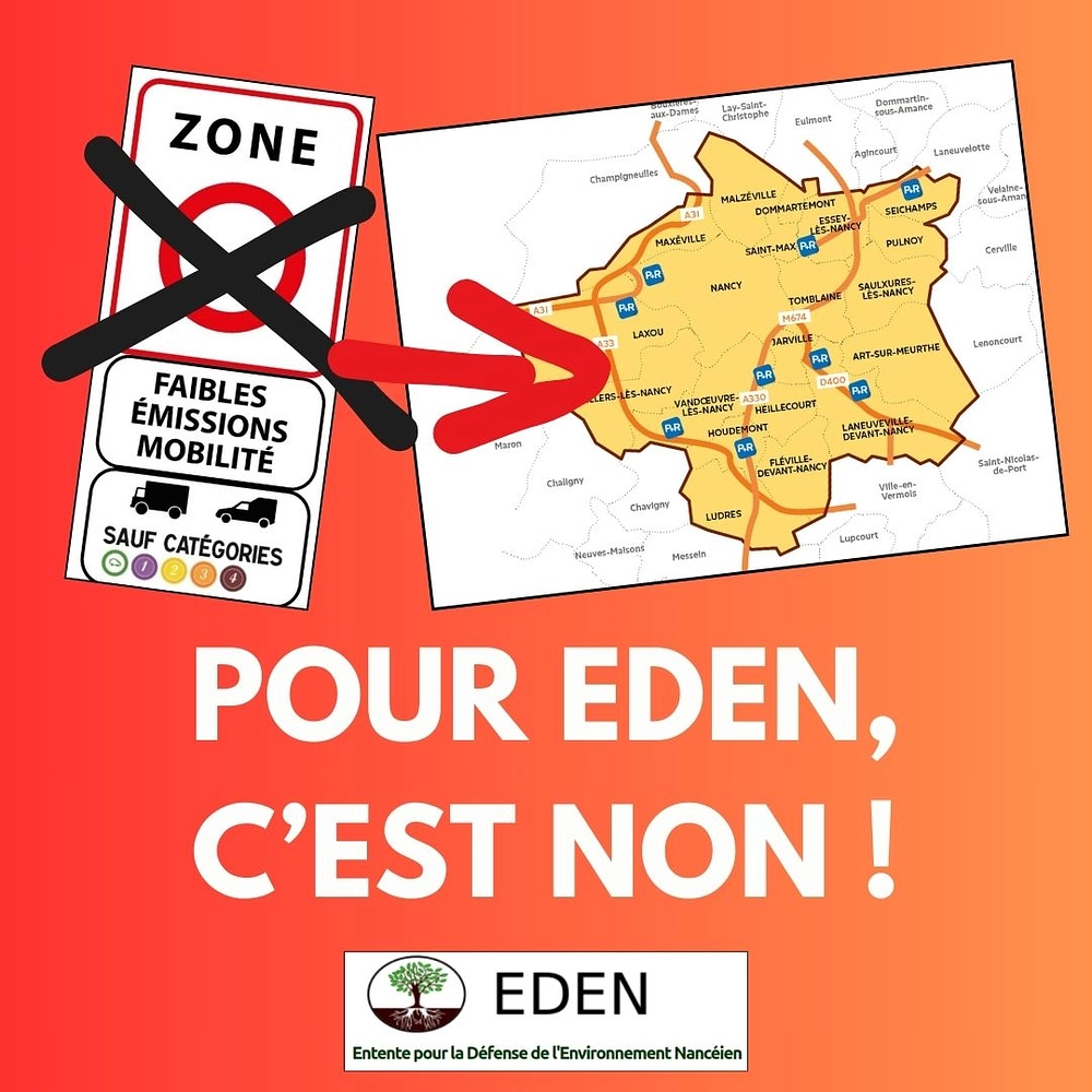 Image média: EDEN s’oppose au projet ZFE-m de la Métropole