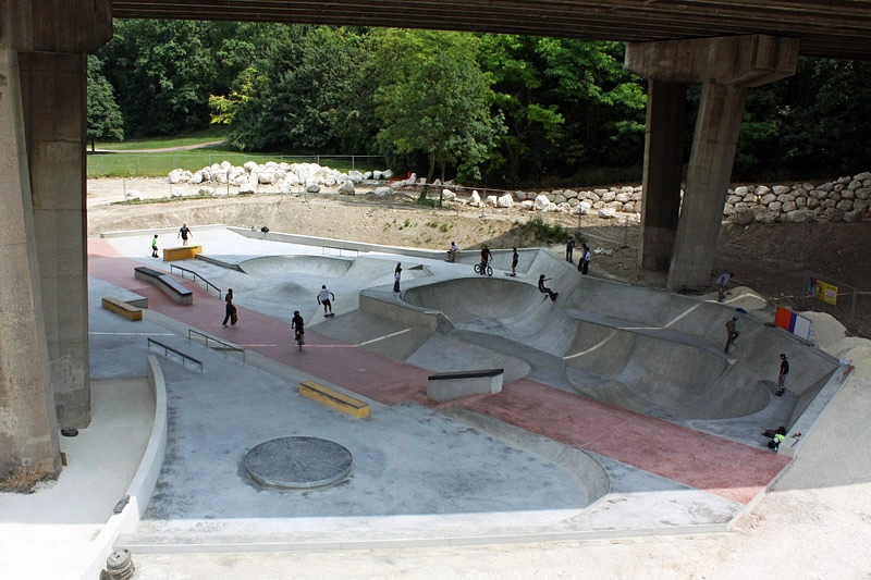 Image média: Skatepark au centre ville