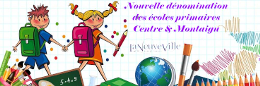 Image média: Votez pour la nouvelle dénomination des écoles primaires de Laneuveville