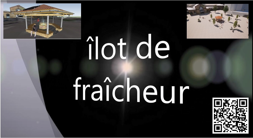Image média: Îlot de fraîcheur antique